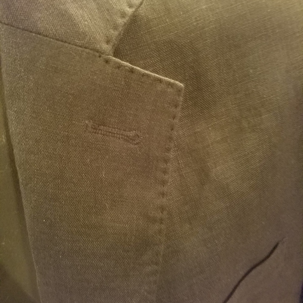 Tasso Elba Men's 100% Linen 2-Button Blazer